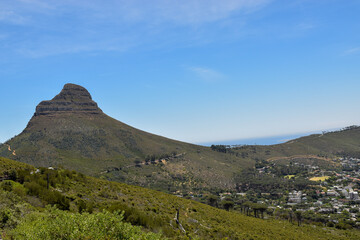 View of Lion’s Head Mountain in Cape Town, South Africa 1