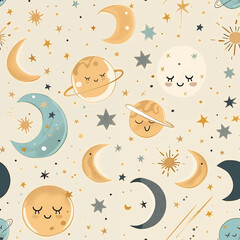 Space Galaxy Background Pattern Art Collection