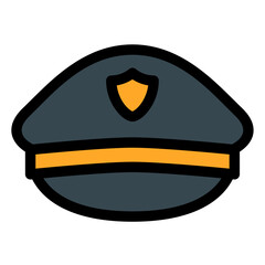 police hat icon 