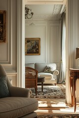 Living Room Furniture and Painting