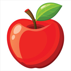 apple vector, vibrant and healthy fruit designs