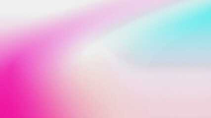 Colorful abstract grain textured background with blending gradient pink and blue colors