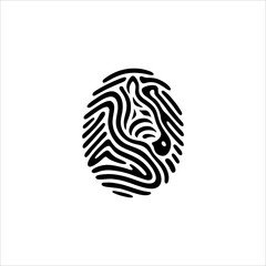 Fingerprint Zebra logo