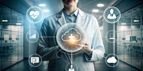 Using the health and treatment solution, create a complete infrastructure with features that suit your needs. In this solution, Cloud has taken into account all the default needs of health 