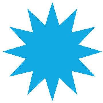 recommend clip art: Blue Modern Star Element