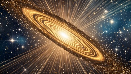 A Spiral Shaped Object in the Middle of a Galaxy