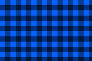 The blue background consists of squares and intersecting lines.