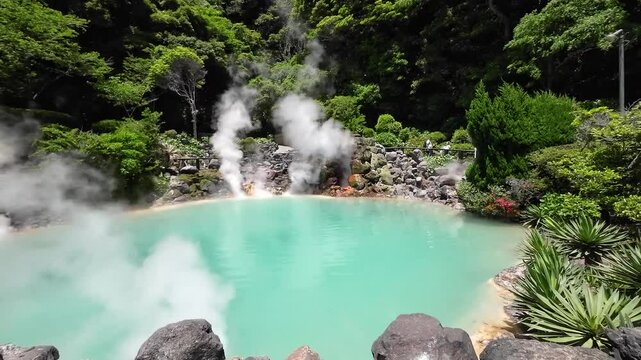 May 16 2024 Umi Jigoku, Beppu Captivating Sea Hell Geothermal Wonderland