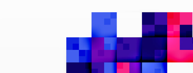 Dynamic colorful squares background. Vector Illustration For Wallpaper, Banner, Background, Card, Book Illustration, landing page