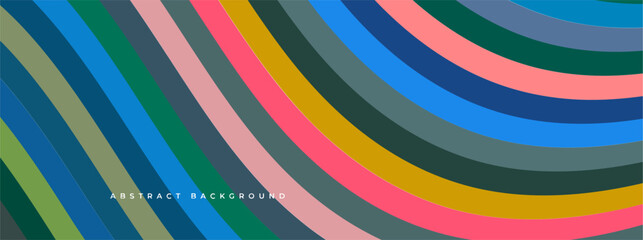 abstract background with curve lines