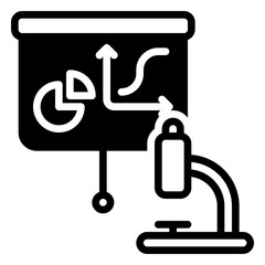 presentation icon, glyph icon style