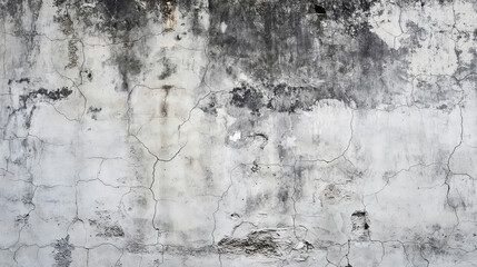 Fototapeta premium Old wall texture grey color design are light with white gradient background