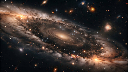 Obraz premium Space Background