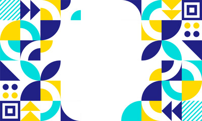 Obraz premium abstract mosaic flat design background