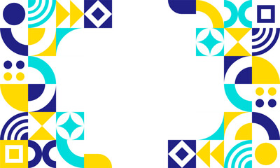 Obraz premium abstract mosaic flat design background