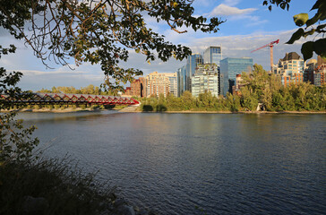 Fototapeta premium Calgary landscape - Alberta, Canada