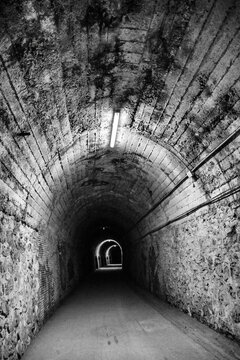 Old dark tunnel