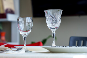 Crystal glasses