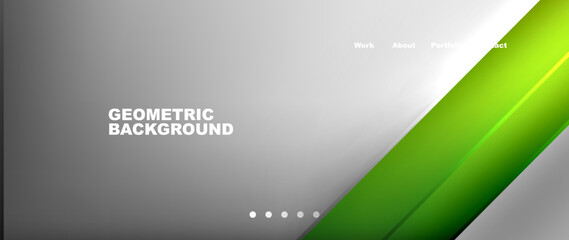 Gradient triangle geometric minimal wallpaper