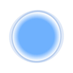 Hand drawn full moon illustration Isolated on white background