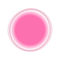 Hand drawn full moon illustration Isolated on white