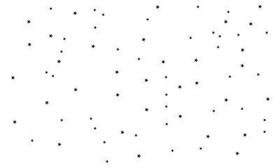 Modern Geometric Star Pattern Background Celebration Falling