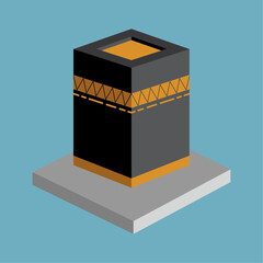 Ka'bah Icon Flat Icon