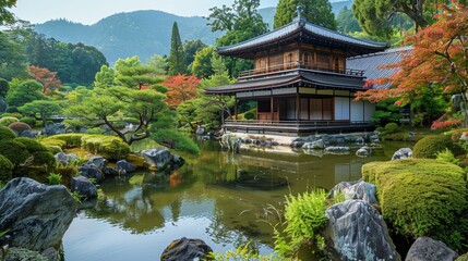 Temple View with Beautiful Garden 