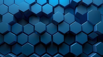 Fototapeta premium 3d Render polygonal Background