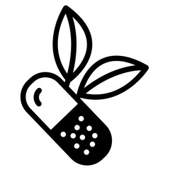 Pills capsule icon. Medical tablet vector illustration on isolated background. Healthcare drug sign business concept.