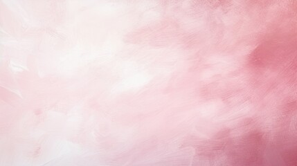 Fototapeta premium Abstract Smooth Gradient blush pink and white colors Rough, grain, noise, grungy texture, background