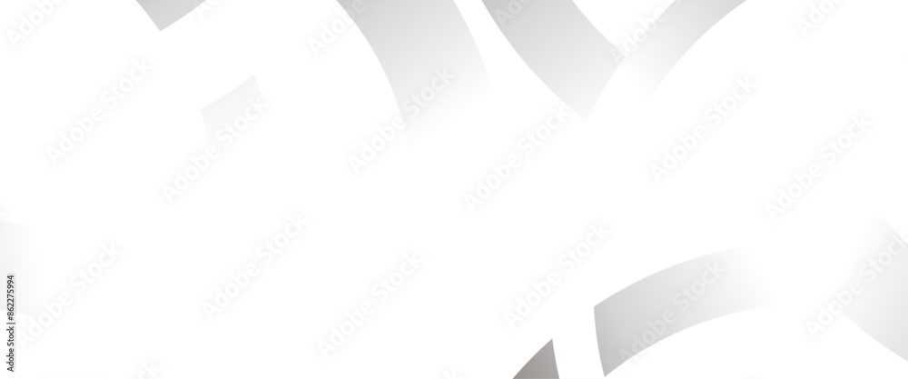 Poster voctor grey white abstract background with circles round gradient and element layer for presentation