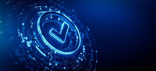 Standard Quality Control Certification Assurance Guarantee Internet Business Technology Concept