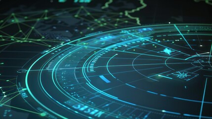 Futuristic Digital Interface