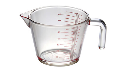 Measuring Cup Isolated On Transparent Background
