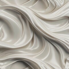 Obraz premium wavy abstract white texture background. generative ai
