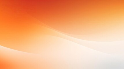 Orange white gradient background, grainy texture smooth color gradient noise texture, copy space