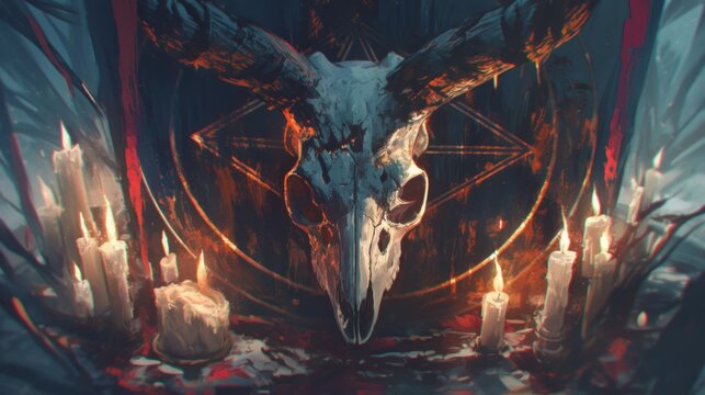 Satanists summoned a demon