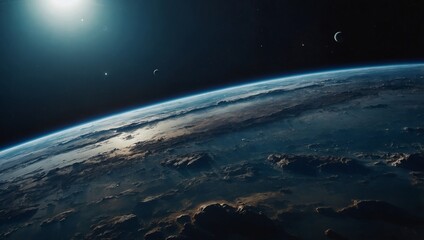 Abstract planet, concept photography on environmental theme.