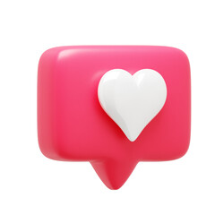 Love 3d Notification Right