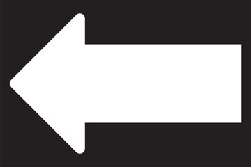 Long arrows icon set. Vector set of trendy long arrows left and right in flat style. Black arrows vector illustration. Icons isolated.Straight long right vector arrow icon.Replaceable vector design