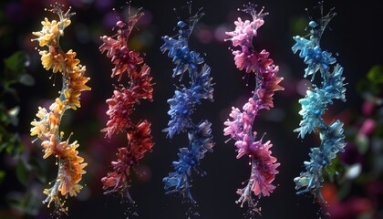 Fototapeta premium computational models and simulations used in structural biology research