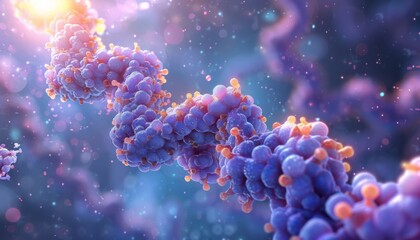 application of cryo-EM in structural biology. This includes images of biological macromolecules and complexes resolved at near-atomic resolution using cryo-EM techniques