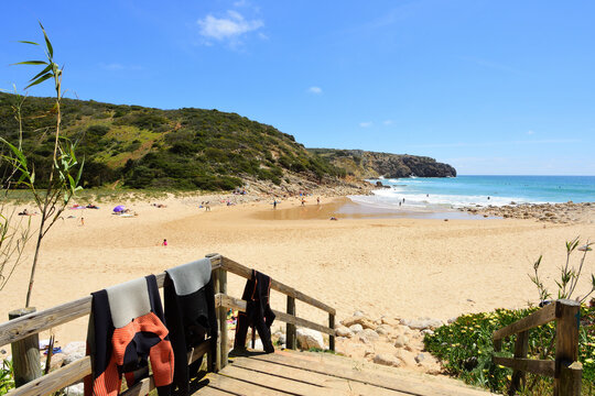 Zavial beach, Vila do Bispo, Algarve, Portugal