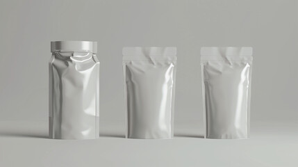 A variety of packaging designs displayed in a grid, including cardboard boxes, gift boxes, pouches, and cosmetic containers, showcasing different materials, colors, and styles Packaging Mockup