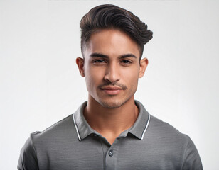 Obraz premium Studio Portrait of Young Handsome Man