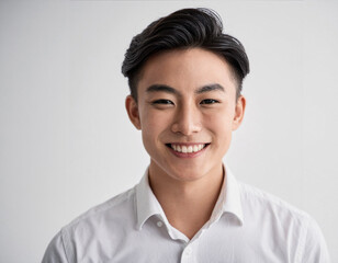 Fototapeta premium Studio Portrait of Young Handsome Man