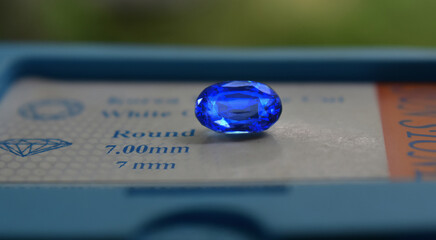 bluesapphire gemstone.