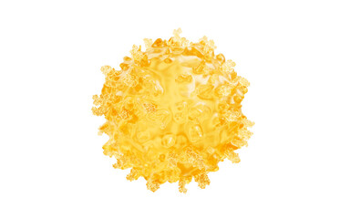 Lymphocytes and biomedical concept, 3d rendering.