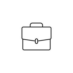 Briefcase icon vector. EPS 10 editable vector